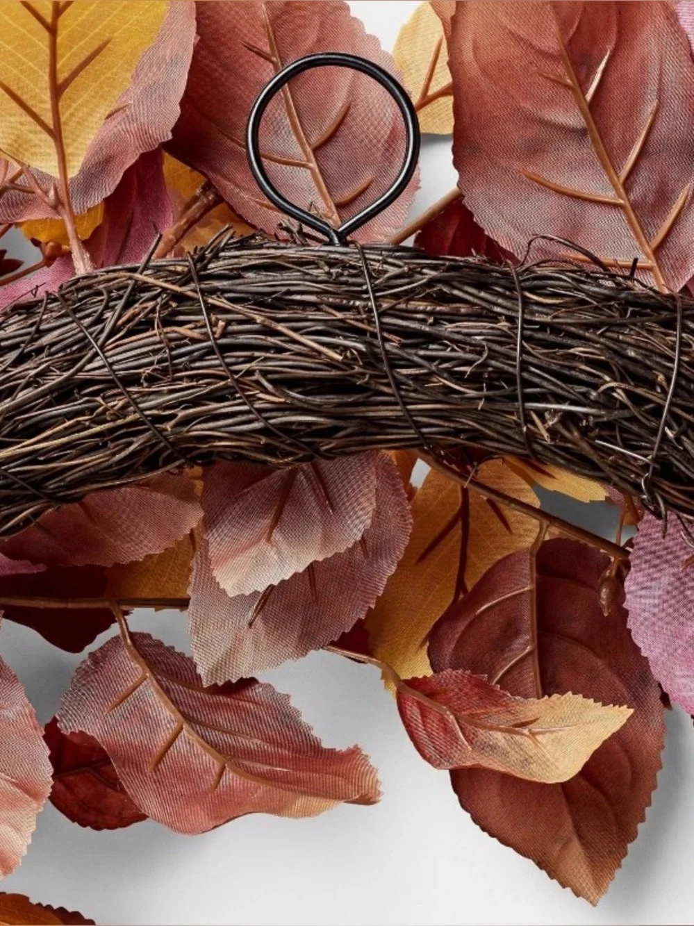 Mixed Fall Leaf Wreath - Threshold™ designed with Studio McGee